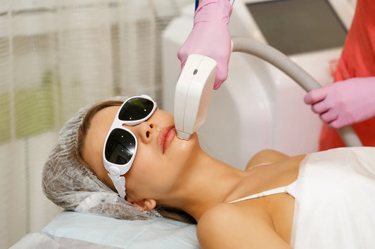Laser hair removal chin course of 8