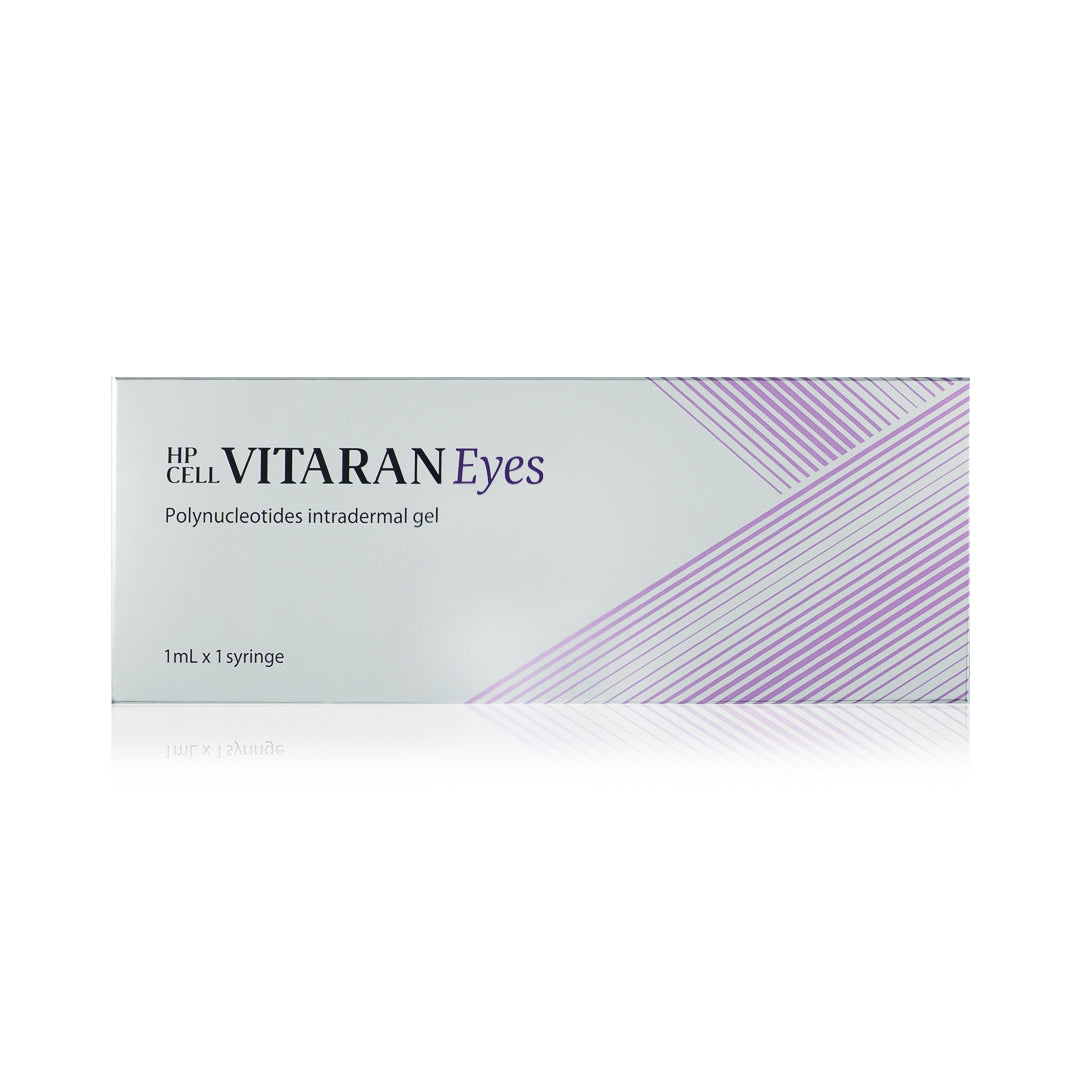 Injectables: Polynucleotides, Under eye treatment with Vitaran Eyes. Block of 3 sessions.