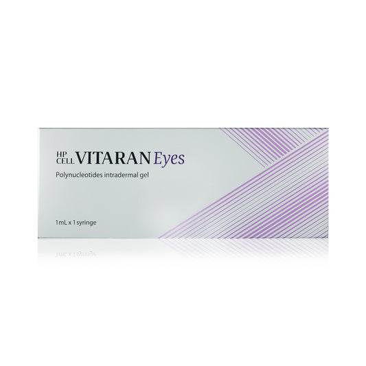 Injectables: Polynucleotides, Under eye treatment with Vitaran Eyes. Block of 3 sessions.
